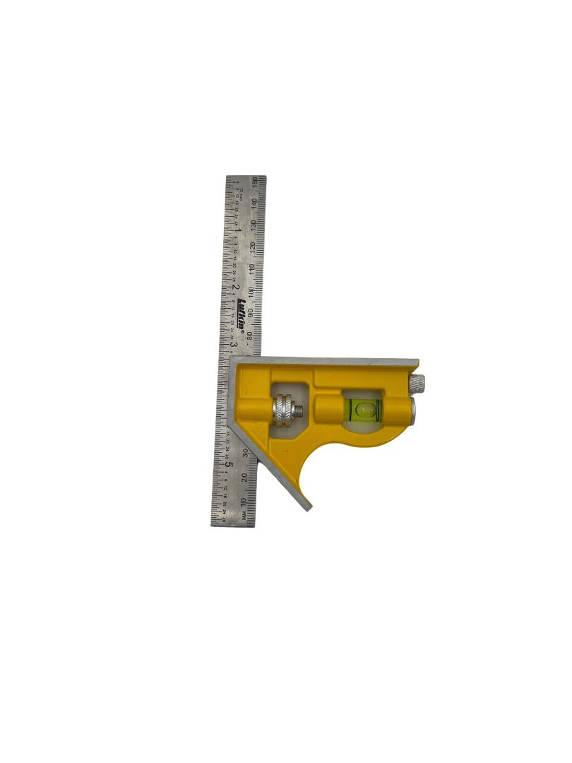 150mm 6 Stainless Steel Combination Square Crescent Tools