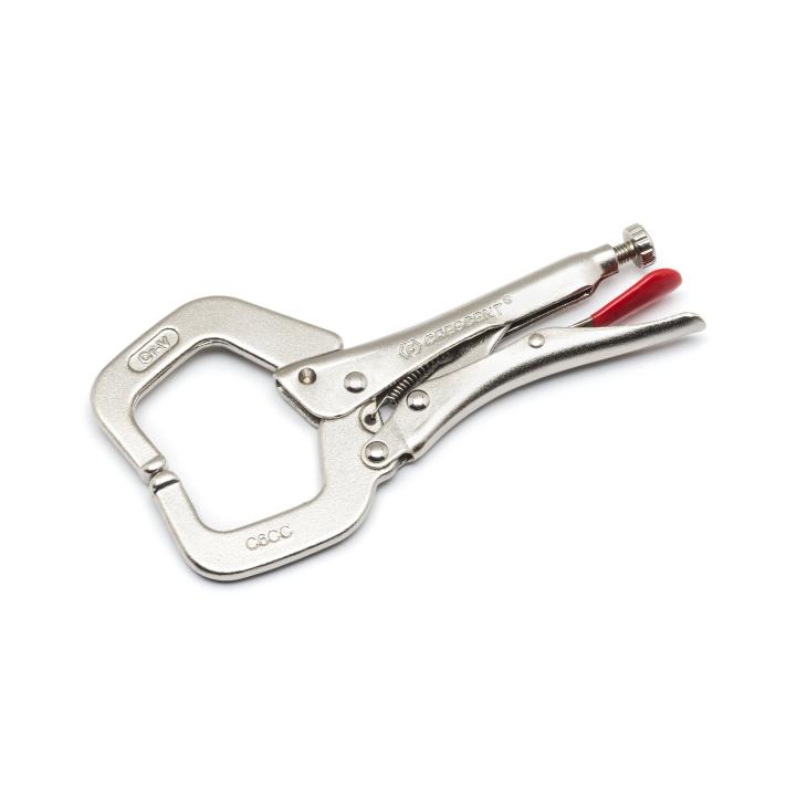Image of Locking C-Clamps with Regular Tips - Crescent