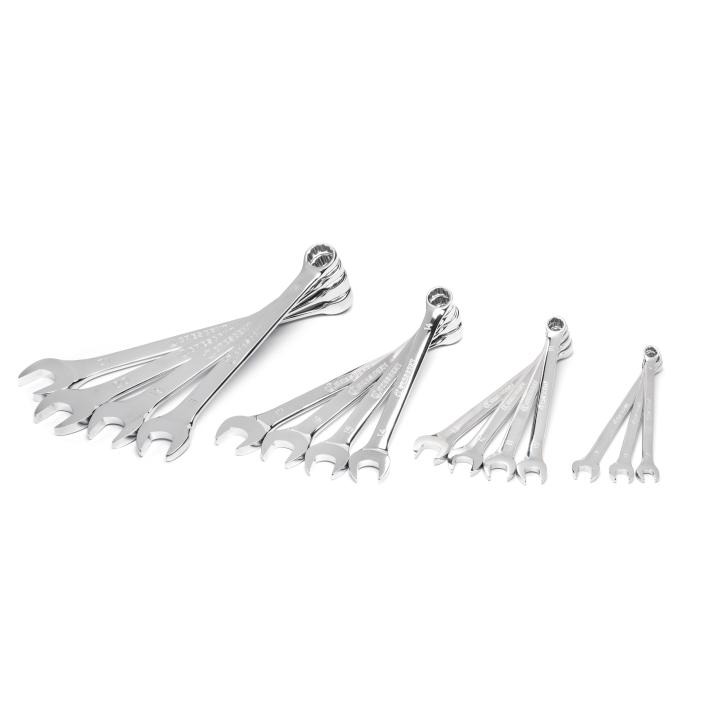 Image of 15 Pc. 12 Pt. Metric Combination Wrench Set - Crescent