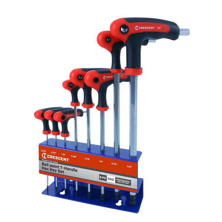Image of Hex Keys - T-Handle - Crescent