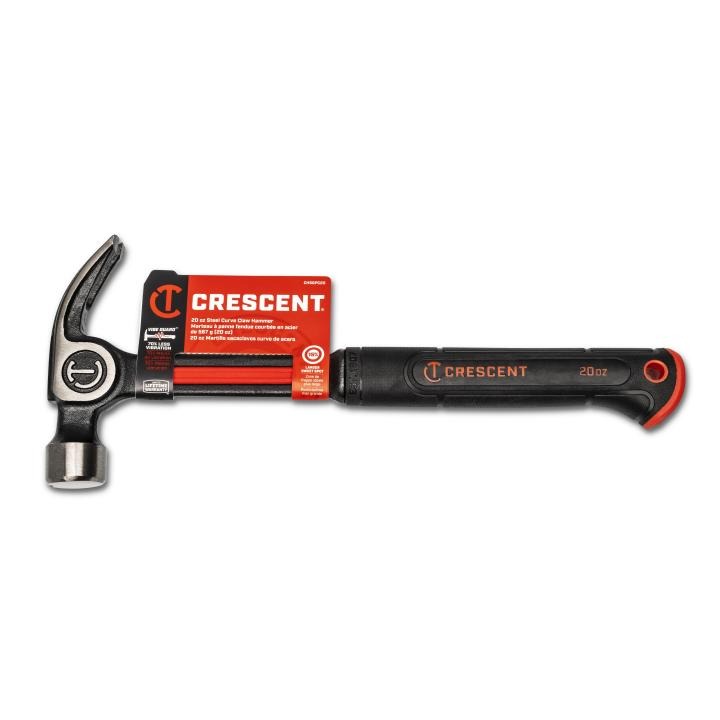 20 Oz Steel Curve Claw Hammer - Crescent Tools
