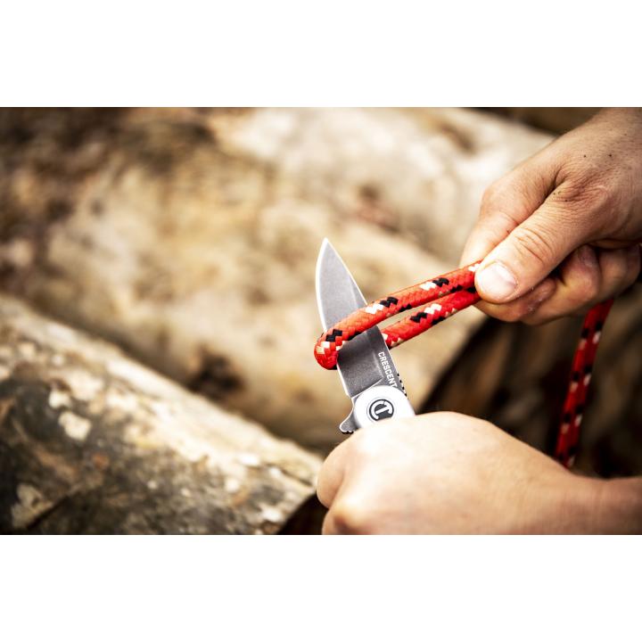 Image of Drop Point Aluminum Handle Pocket Knife - Crescent