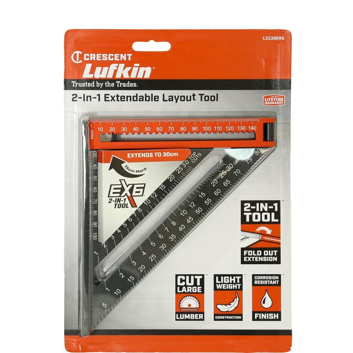 Crescent extendable speed sales square