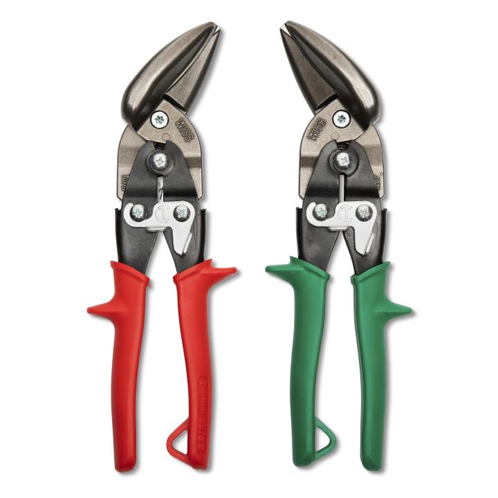 MIDWEST Luchtvaart Snip - Rechts gesneden Offset Tin Snijschaar met Gesmeed Blade & KUSH'N-Power Comfort Grips - MWT-6510R