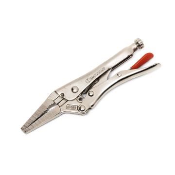 Image of Long Nose Locking Pliers with Wire Cutter - Crescent
