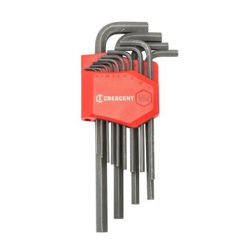 Image of 13-Key Metric Long Arm Hex Key Set - Crescent