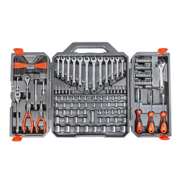 Image of 150 Pc. 1/4" & 3/8" Drive 6 Point SAE/Metric Professional Tool Set - Crescent